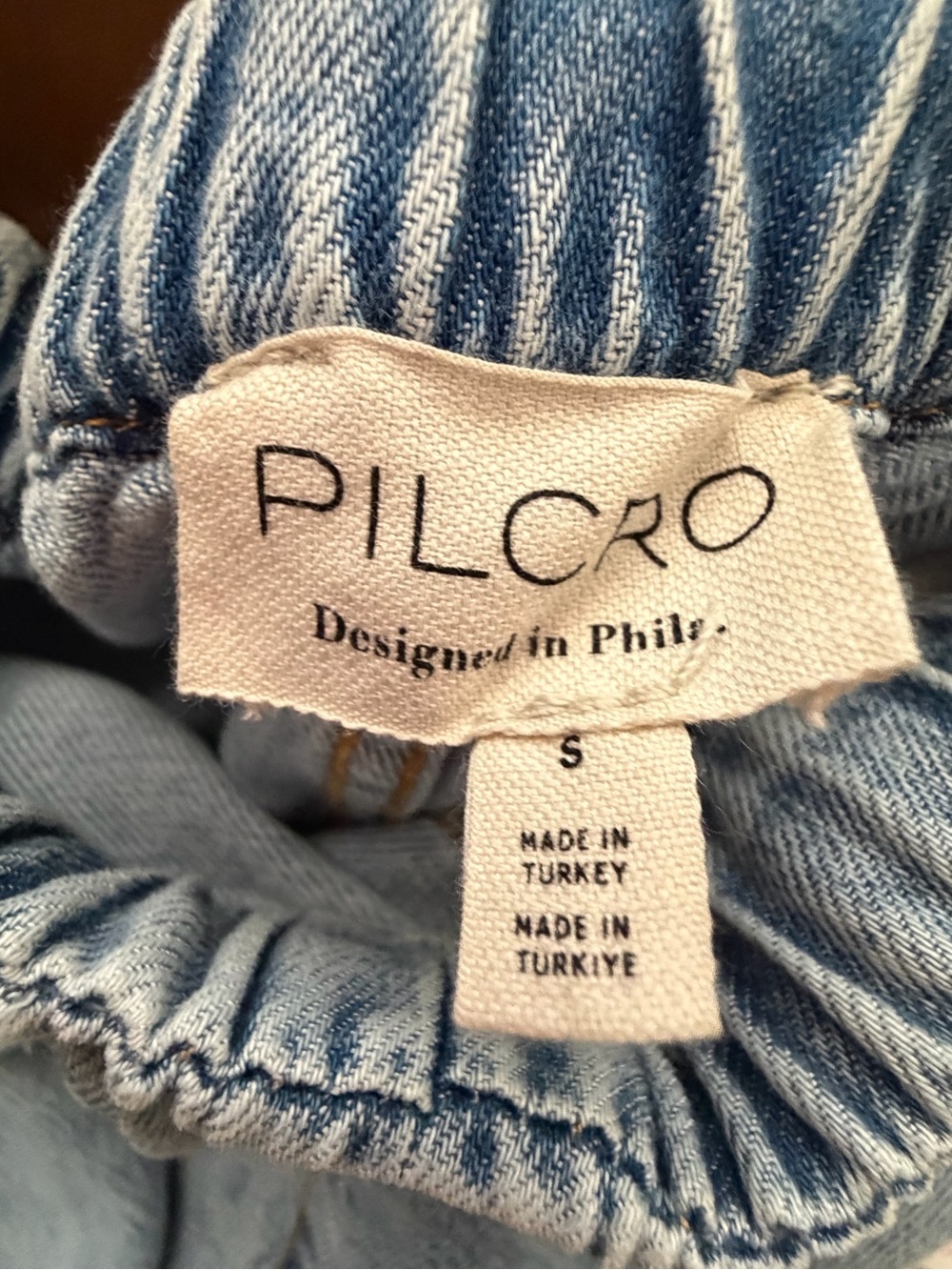 Anthropologie Pilcro Light Blue Relaxed Women’s Jeans with Drawstring Waist - Picture 6 of 11